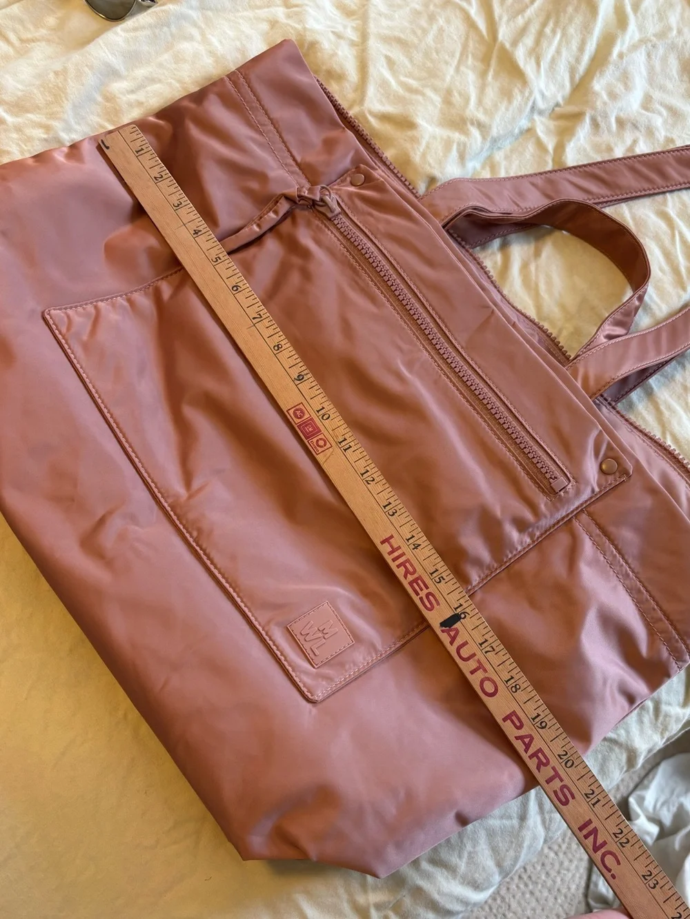 Madewell MWL (Re)sourced Tote Bag in Pink or Rose Gold